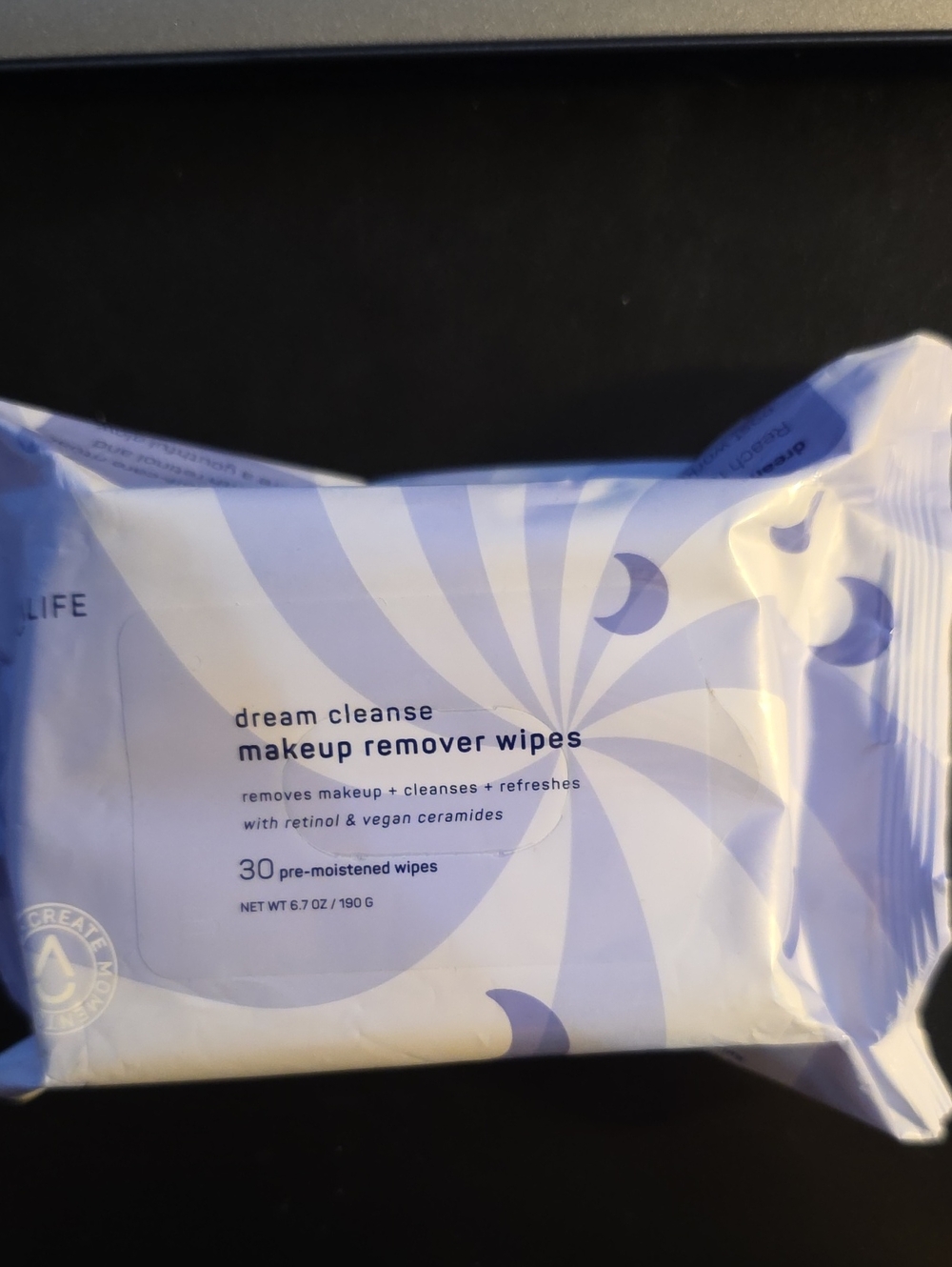 Spalife Dream Cleanse Makeup Remover Wipes - W Retinol & Vegan Ceramides30 Wipes